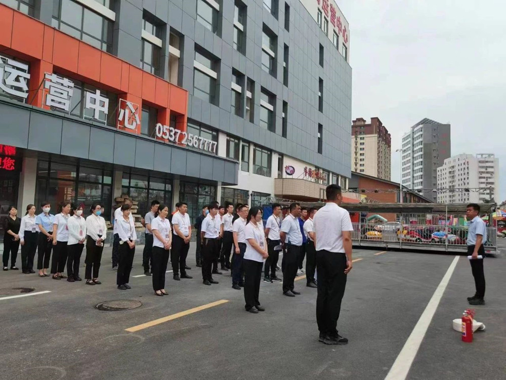 济宁国投麷街组织开展防汛抢险应急演练