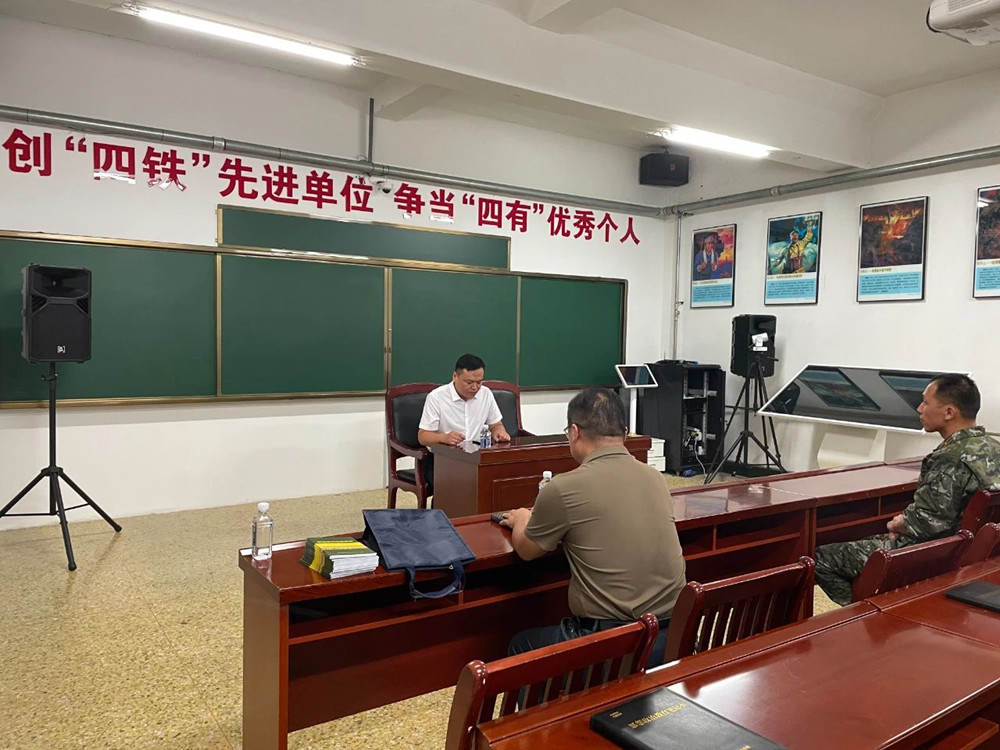 惠丰粮食集团军粮供应站组织开展“粮油科技进军营”活动