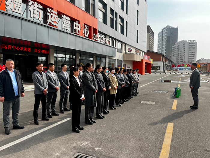 众鑫公司开展全员消防演练