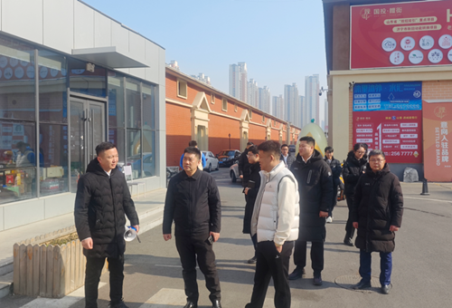 安全检查走在前 平稳欢喜过新年 丰街公司开展麷街园区安全检查