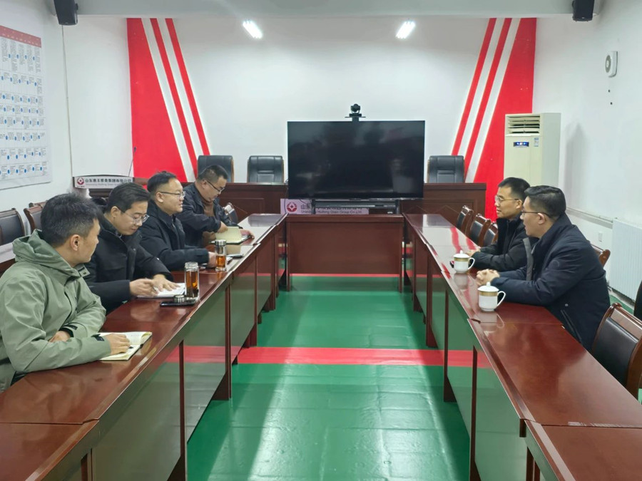 山东华核装备有限公司到惠丰粮食集团洽谈