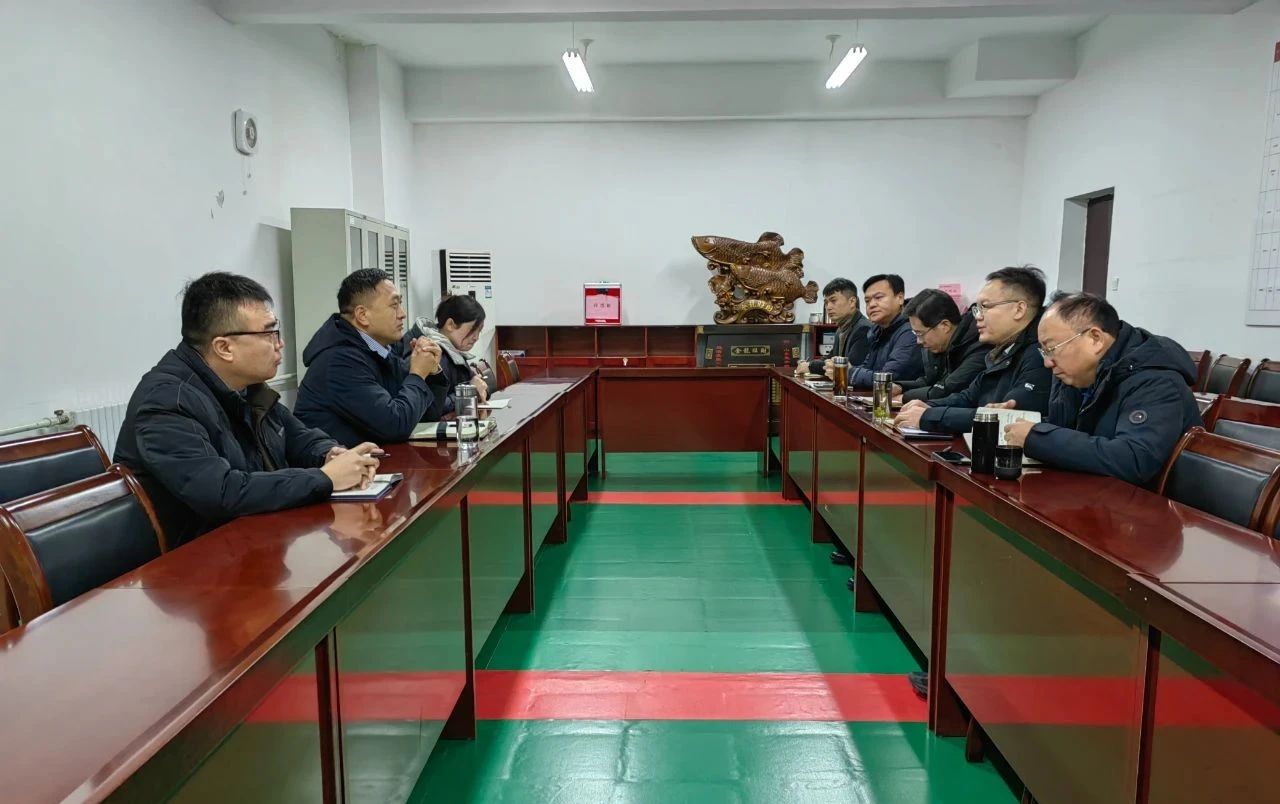 联帮益海（山东）食品有限公司到惠丰粮食集团洽谈