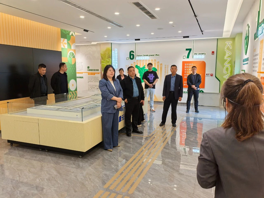 共筑校园食品安全新标杆 曲阜师范大学调研团到康元公司考察交流