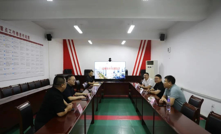 共探“平台经济+现代供应链”合作新机遇 山东国际大宗商品交易市场有限公司到惠丰集团交流洽谈